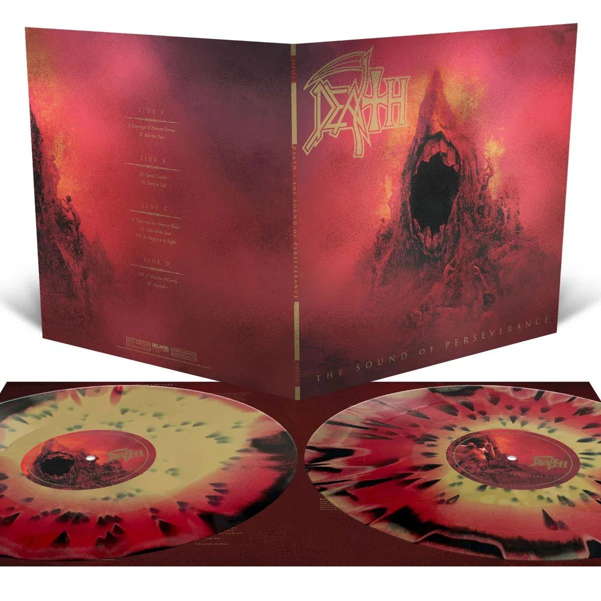 Death - The Sound of Perserverance (Black, Red Vinyl, Gold Vinyl, Splatter Vinyl) (2 LP) - Joco Records