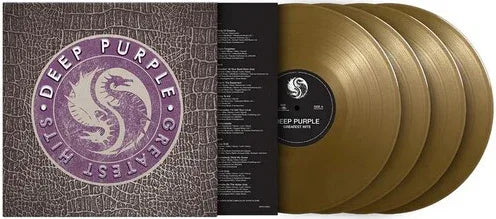 Deep Purple - Greatest Hits (Limited Edition Import, 180 Gram, Gold Vinyl) (4 LP) - Joco Records