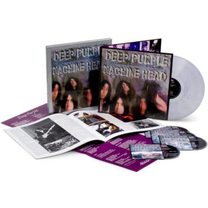 Deep Purple - Machine Head (50th Anniversary Deluxe Edition) (LP, 3 CD, Blu-Ray Box Set) (Vinyl Box Set) - Joco Records