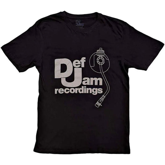 Def Jam Recordings - Logo & Stylus Tee (T-Shirt) - Joco Records