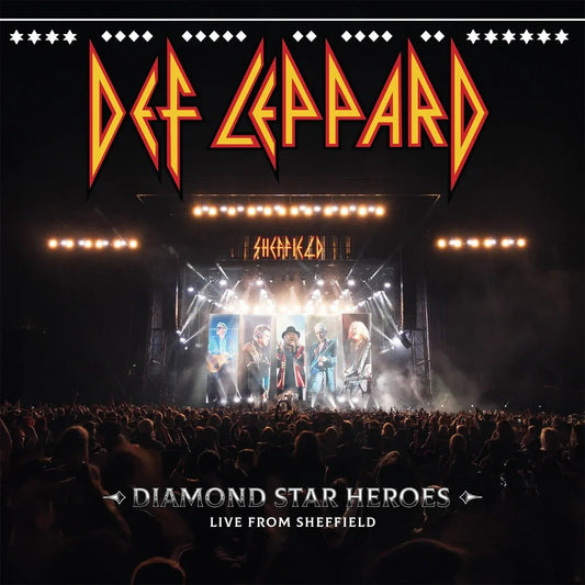 Def Leppard - Diamond Star Heroes: Live From Sheffield (180 Gram Multicolor Splatter 2 LP) (Half-Speed) - Joco Records