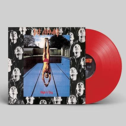 Def Leppard - High 'N' Dry (Limited Edition Import, Red Vinyl) (LP) - Joco Records