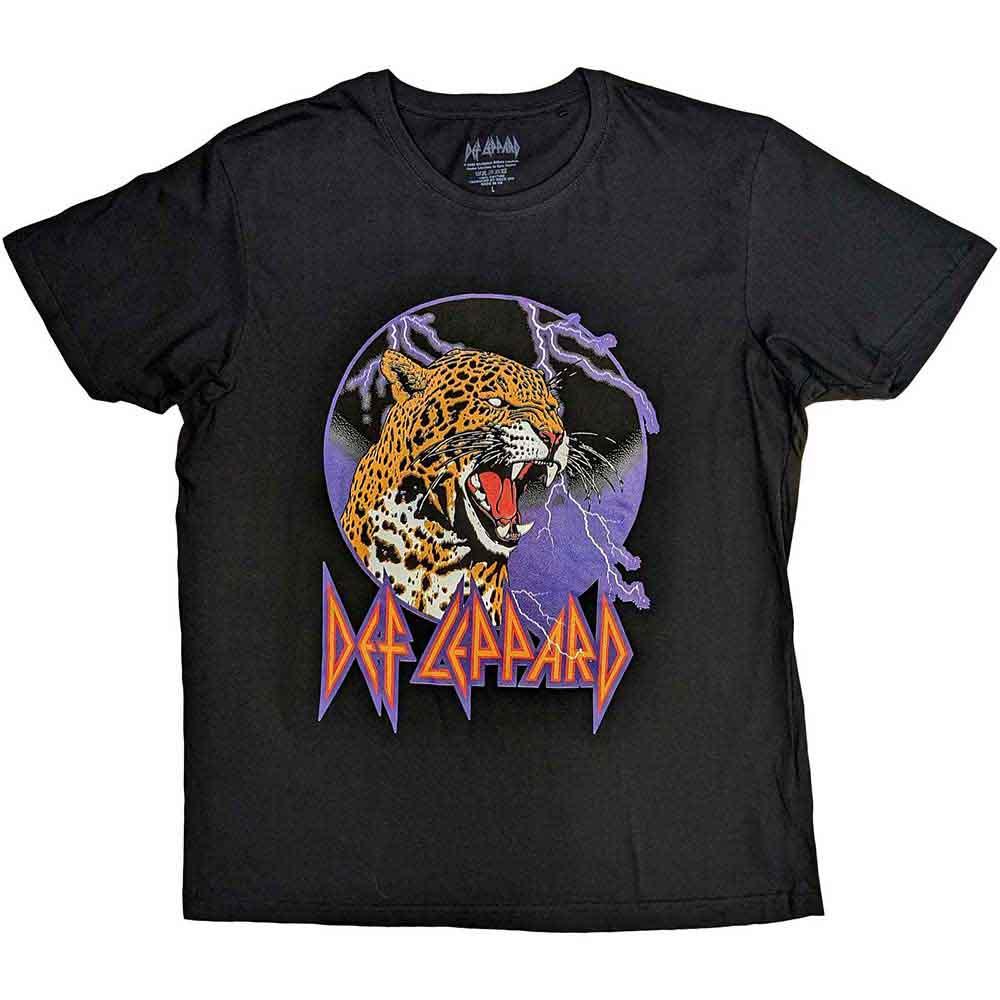 Def Leppard - Lightning Leopard (T-Shirt) - Joco Records