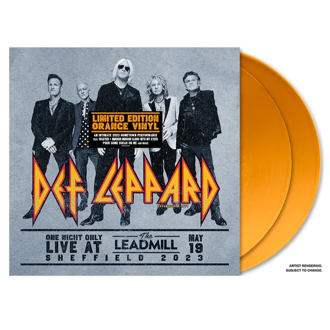 Def Leppard - One Night Only: Live At The Leadmill 2023 (Limited Edition, Orange Colored Vinyl) (2 Lp's)
