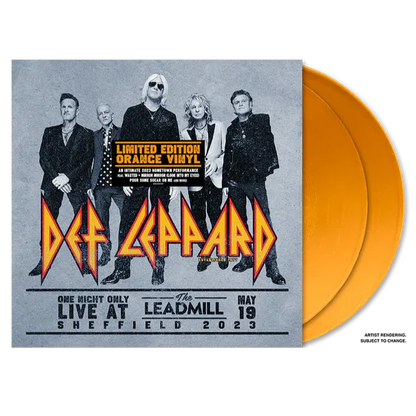 Def Leppard - One Night Only: Live At The Leadmill 2023 (Limited Edition, Orange Colored Vinyl) (2 Lp's)