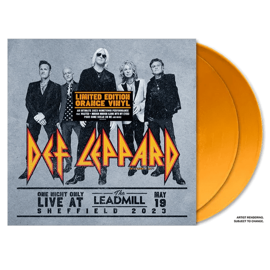Def Leppard - One Night Only: Live At The Leadmill 2023 (Limited Edition, Orange Vinyl) (2 LP) - Joco Records