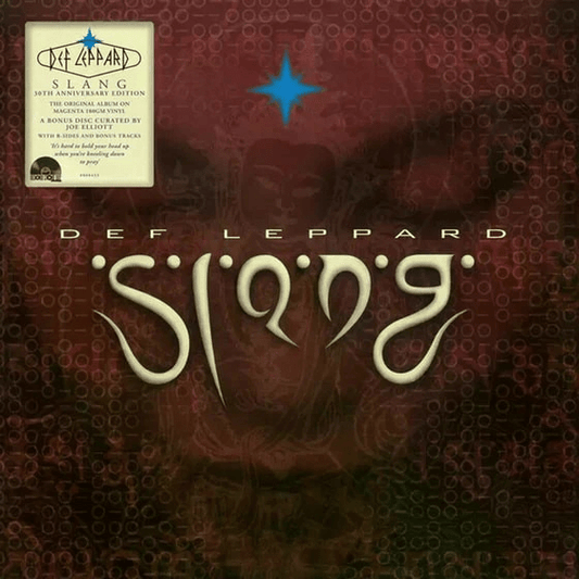 Def Leppard - Slang (RSD Exclusive, 180 Gram Magenta Vinyl, Magenta Vinyl, Anniversary Edition) (2 LP) - Joco Records
