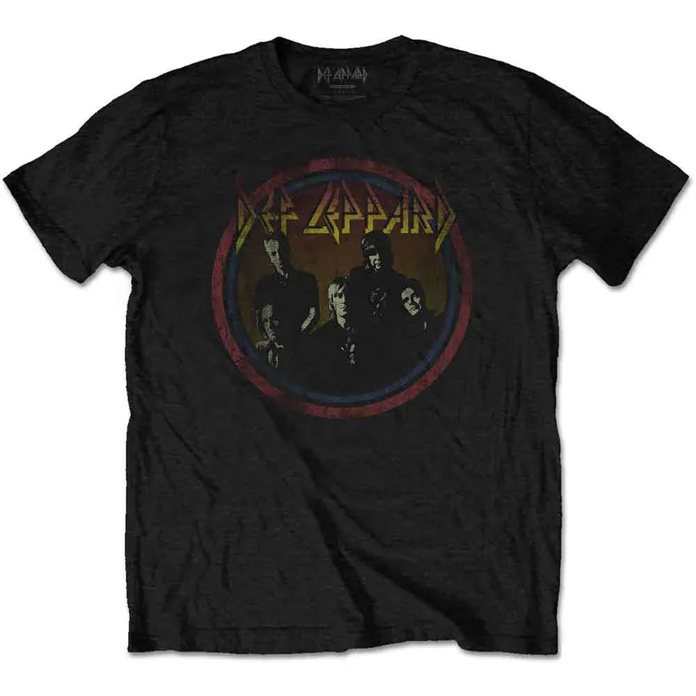 Def Leppard - Vintage Circle (T-Shirt) - Joco Records