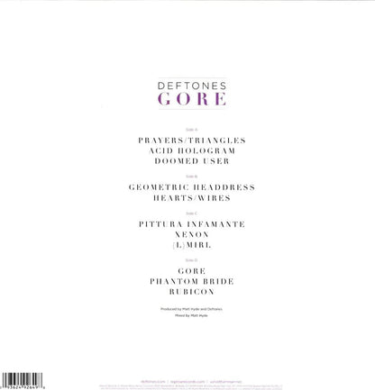 Deftones - Gore (Limited Edition, Gatefold, 140 Gram, White Vinyl) (2 LP) - Joco Records