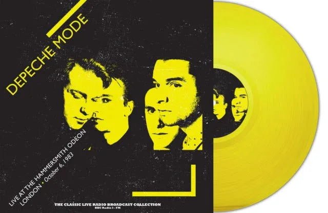 Depeche Mode - Live at the Hammersmith Odeon, London, 1983 (Broadcast Import, Yellow Vinyl) (LP) - Joco Records