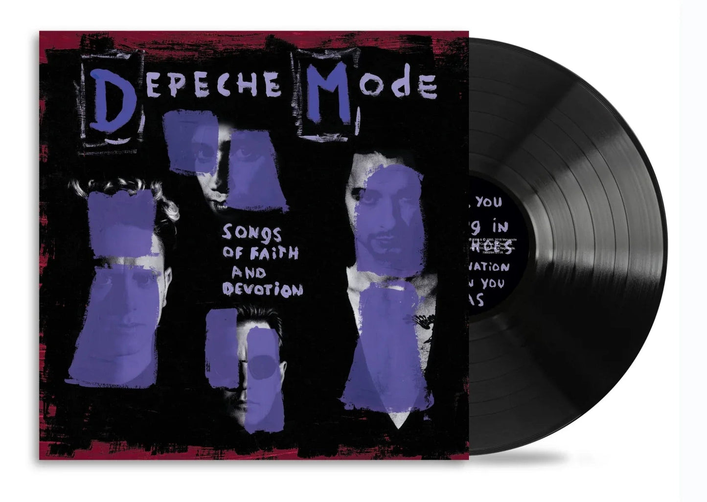Depeche Mode - Songs Of Faith And Devotion (180 Gram, Black Vinyl) (LP) - Joco Records