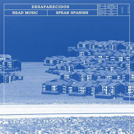 Desaparecidos - Read Music/Speak Spanish (Remastered) (Transparent Blue Vinyl) (LP) - Joco Records