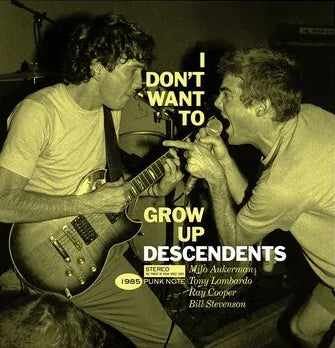 Descendents - I Don't Want to Grow Up (Punk Note Edition) (Beige Color Vinyl) - Joco Records