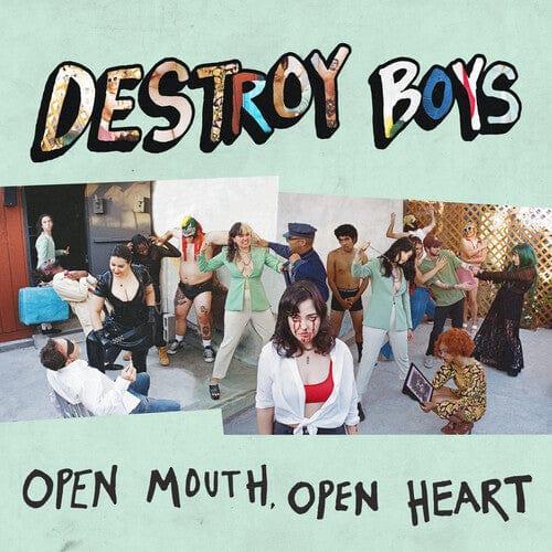 Destroy Boys - Open Mouth, Open Heart (Pink Vinyl) (Indie Exclusive, Pink Vinyl) (LP) - Joco Records
