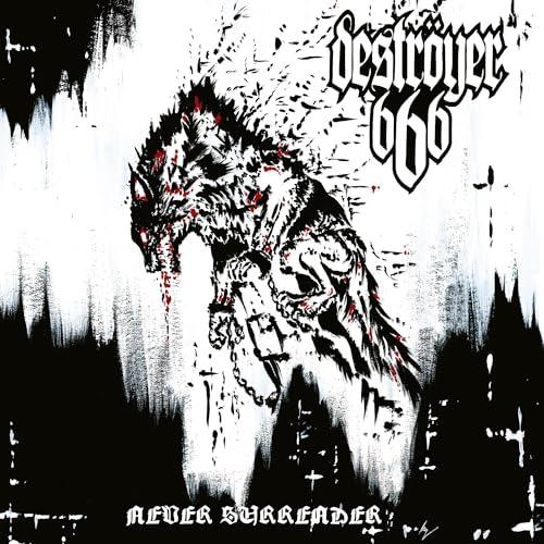 Destroyer 666 - Never Surrender (Limited Edition, Silver Vinyl) (LP) - Joco Records