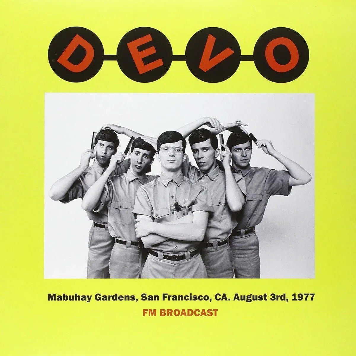 Devo - Mabuhay Gardens, San Francisco: August 3rd. 1977 (Import) (LP) - Joco Records