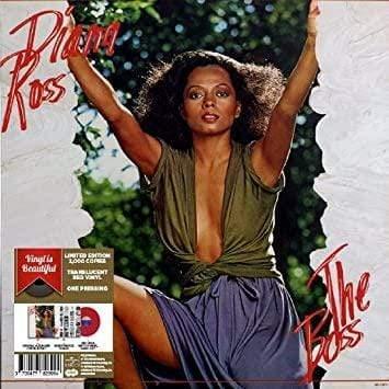 Diana Ross - The Boss (Limited Edition, Translucent Red Vinyl) (LP) - Joco Records