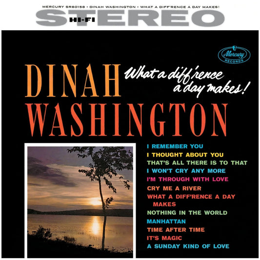 Dinah Washington - What A Diff'Rence A Day Makes (Verve Vault Series) (180 Gram) (LP) - Joco Records