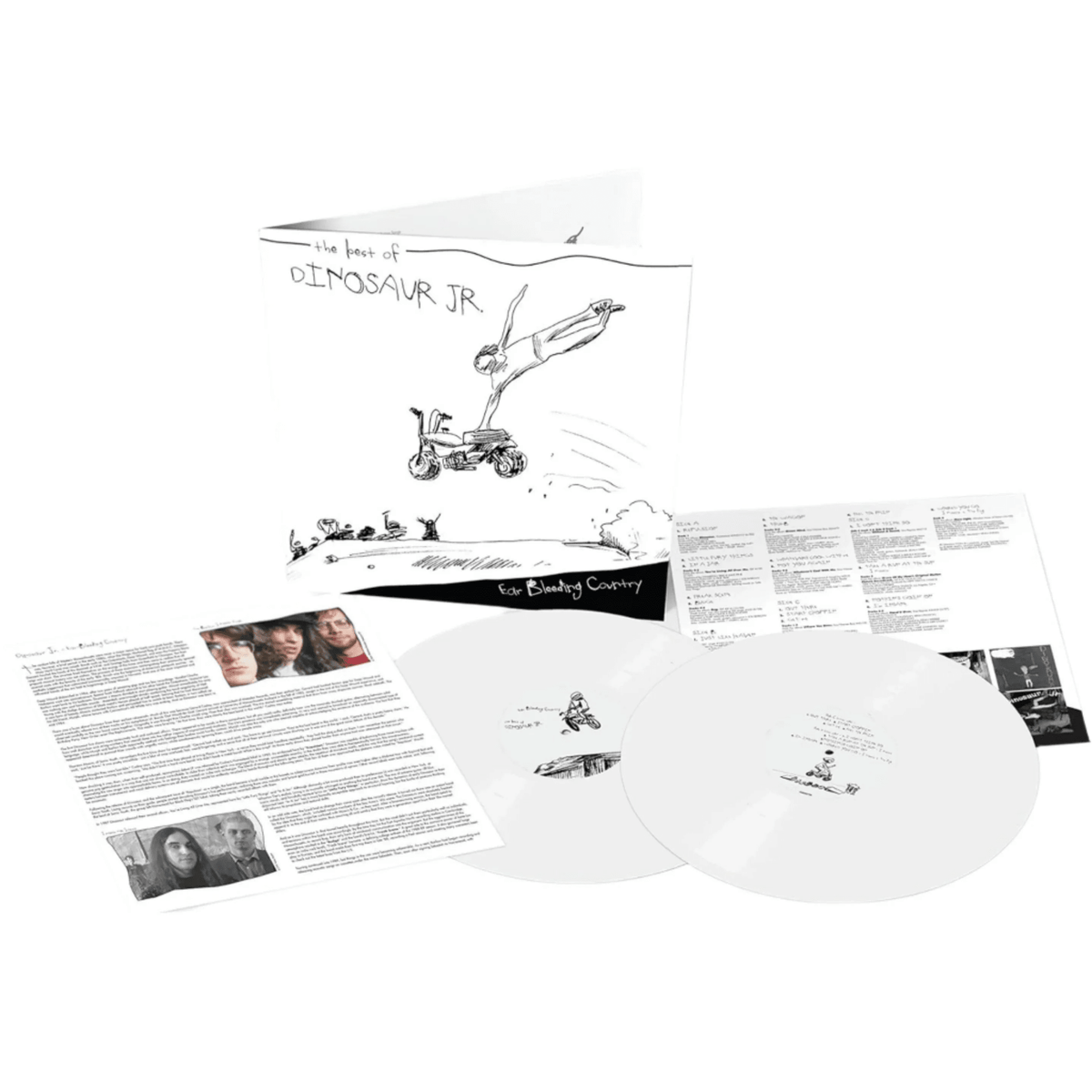 Dinosaur Jr - Ear-Bleeding Country: The Best Of (Limited Edition, White Vinyl) (2 LP) - Joco Records