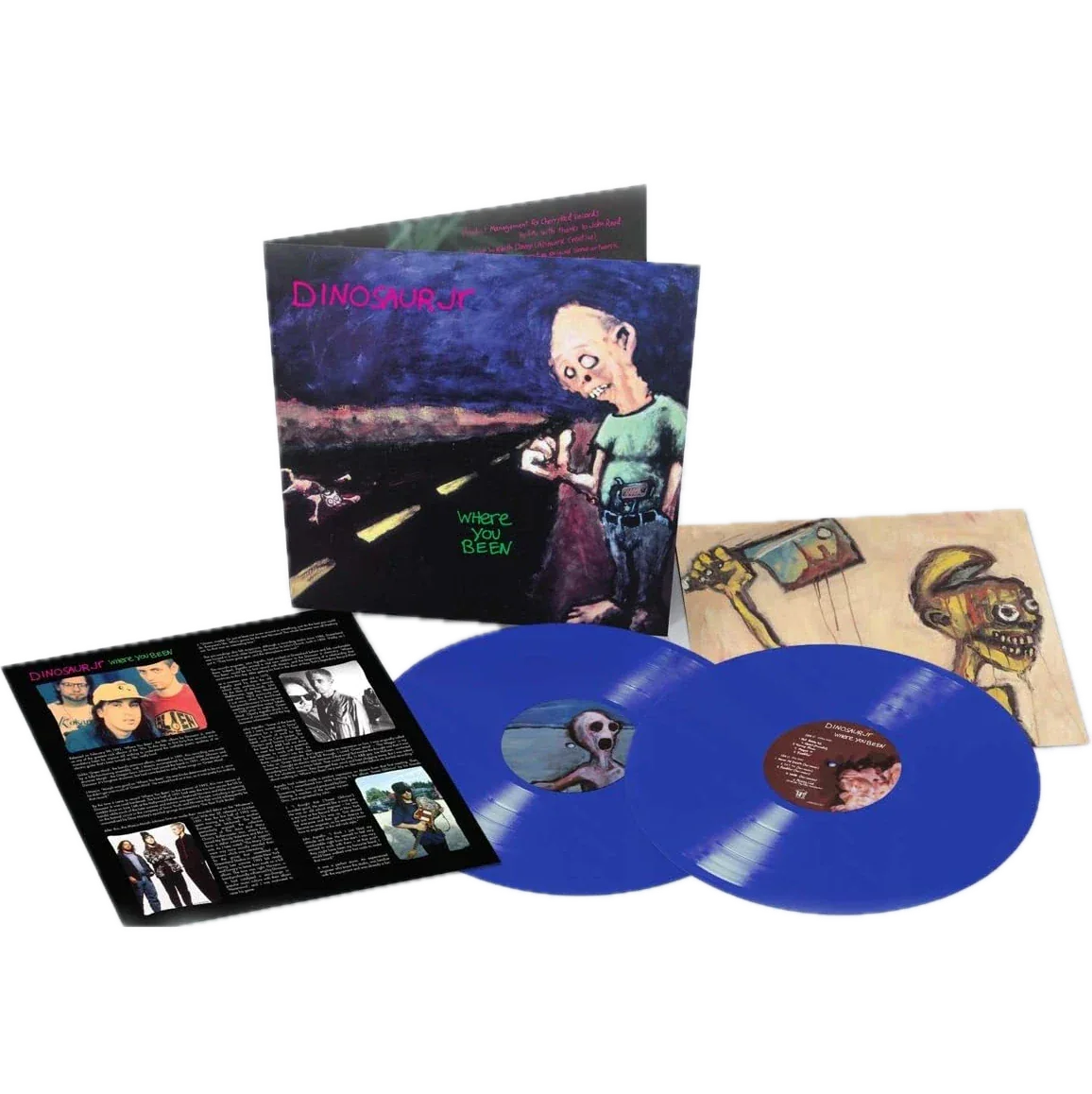 Dinosaur Jr. - Where You Been (Limited Deluxe Edition, Blue Vinyl) (2 LP) - Joco Records