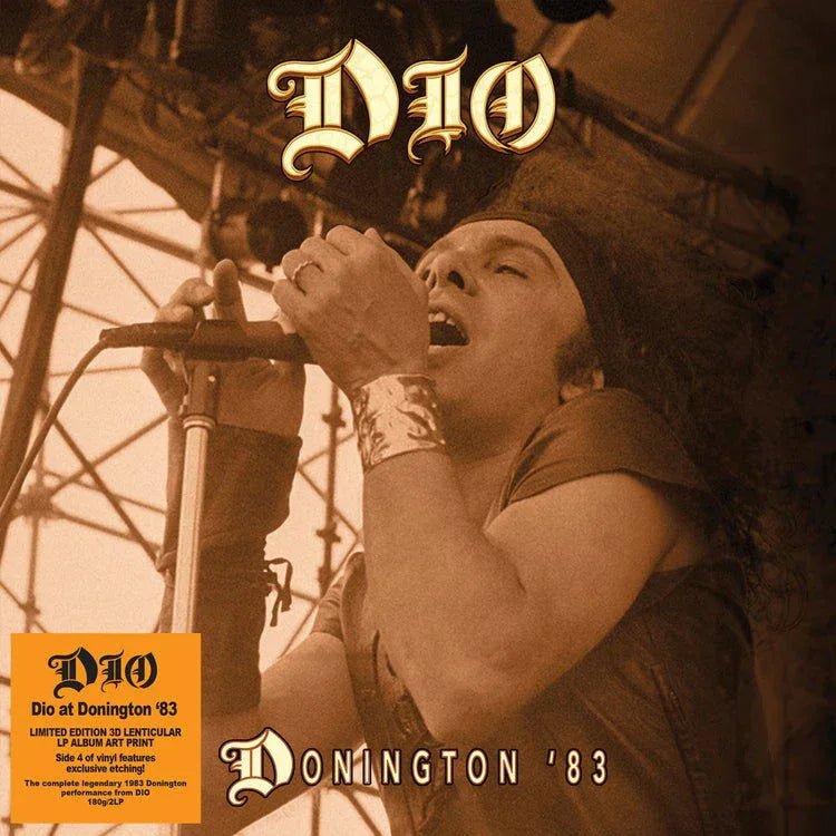 Dio - Dio At Donington '83 (Limited Edition Lenticular Cover) (2 LP) - Joco Records