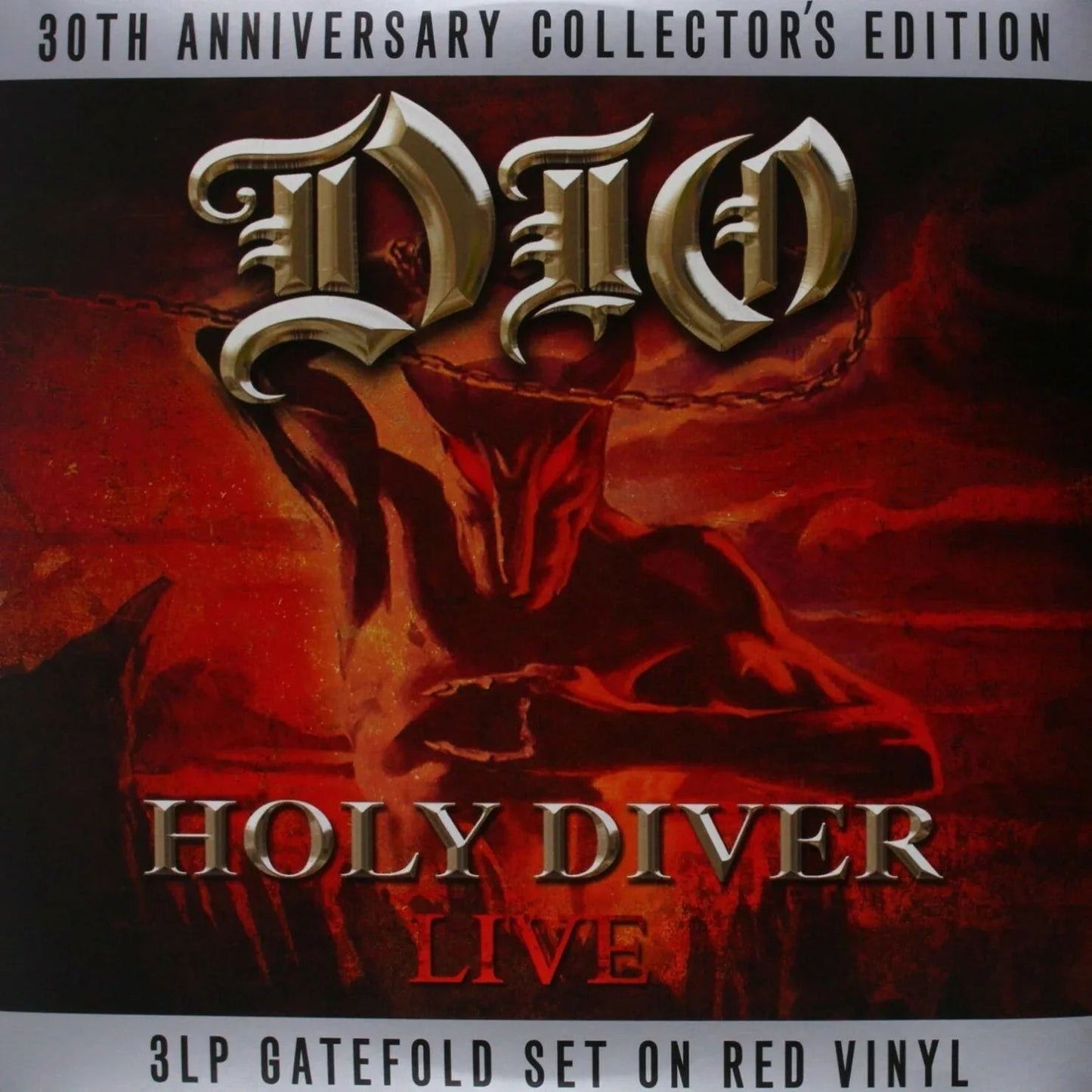 Dio - Holy Diver: Live (Limited Edition, Red Vinyl) (3 LP) - Joco Records