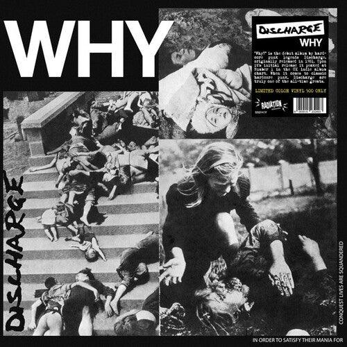 Discharge - Why (Red Vinyl) (12-Inch Vinyl) - Joco Records