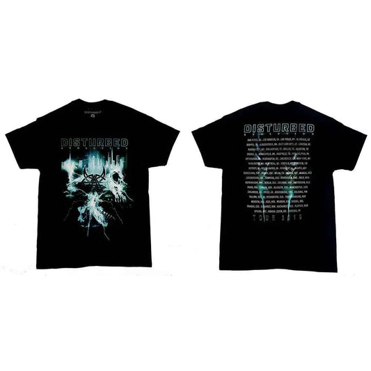 Disturbed - Apocalypse Date Back Tour Tee (T-Shirt) - Joco Records