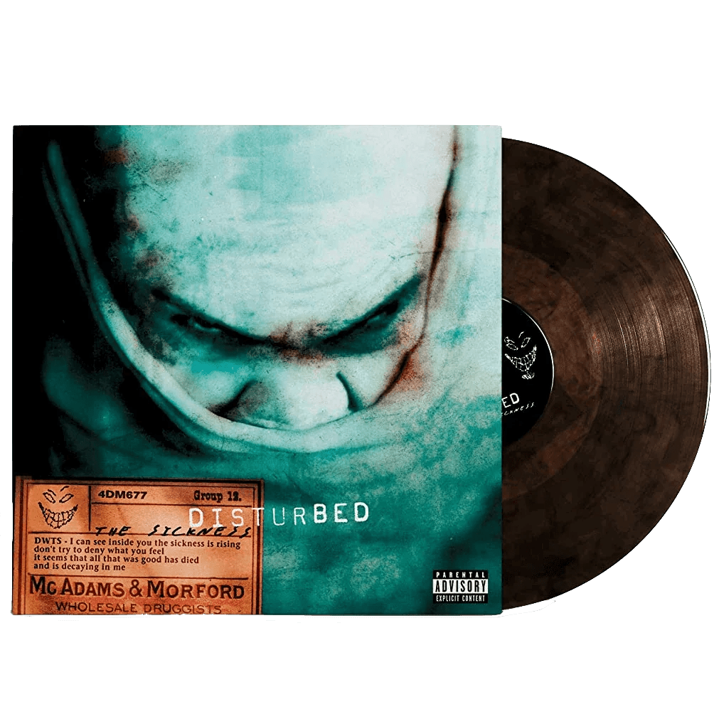 Disturbed - The Sickness: 20th Anniversary Edition (Limited Edition, Smokey Black Vinyl) (LP) - Joco Records