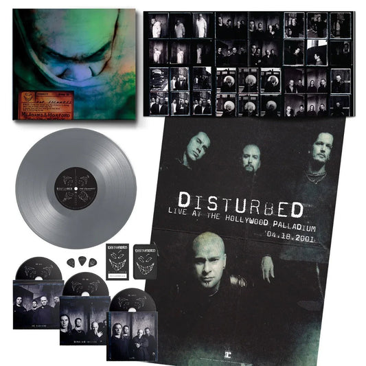 Disturbed - The Sickness (Limited Edition Box Set, Silver Vinyl) (LP + 3 CD) - Joco Records