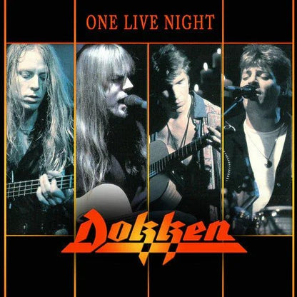 Dokken - One Live Night (Limited Edition, Yellow Smoke Vinyl) (2 LP) - Joco Records