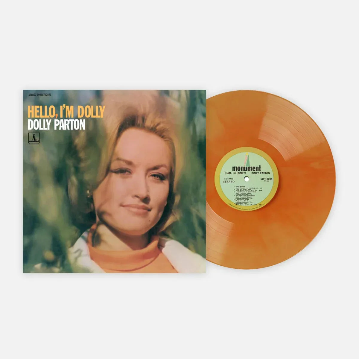 Dolly Parton - Hello, I'm Dolly (Limited Edition, Flame Galaxy Vinyl) (LP) - Joco Records
