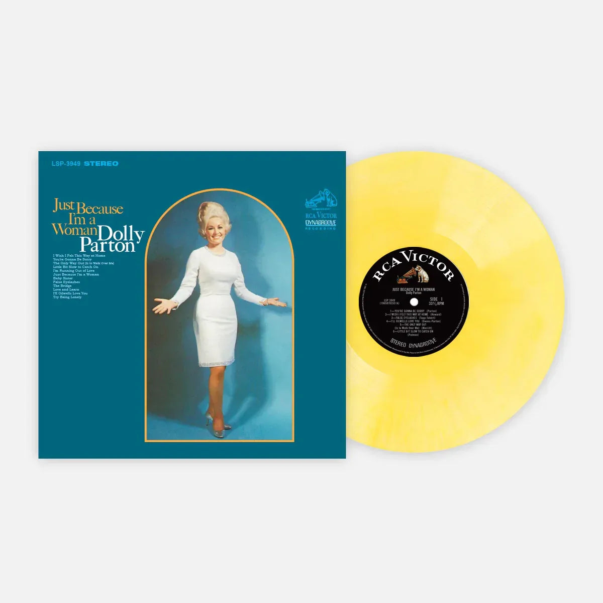 Dolly Parton - Just Because I'm a Woman (Limited Edition, Canary Yellow Vinyl) (LP) - Joco Records