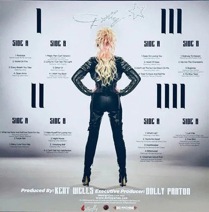 Dolly Parton - Rockstar (Limited Edition, Blue Vinyl Set) (4 LP) - Joco Records