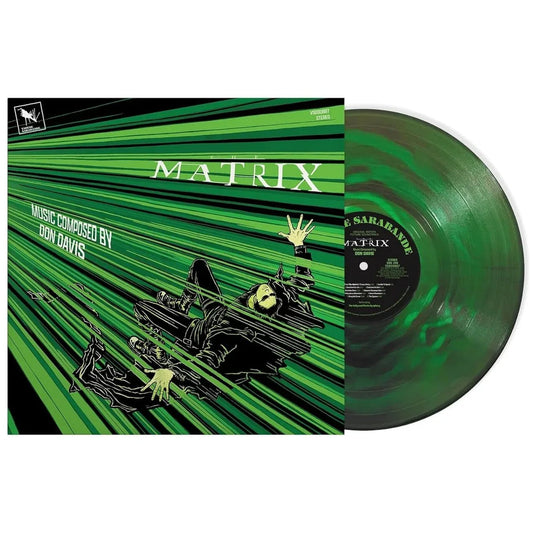 Don Davis - The Matrix (Original Motion Picture Score) (25th Anniversary Edition) (Cyber Swirl Green Vinyl) (LP) - Joco Records