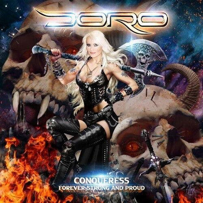 Doro - Conqueress - Forever Strong & Proud (Indie Exclusive, Red Vinyl) (2 LP) - Joco Records