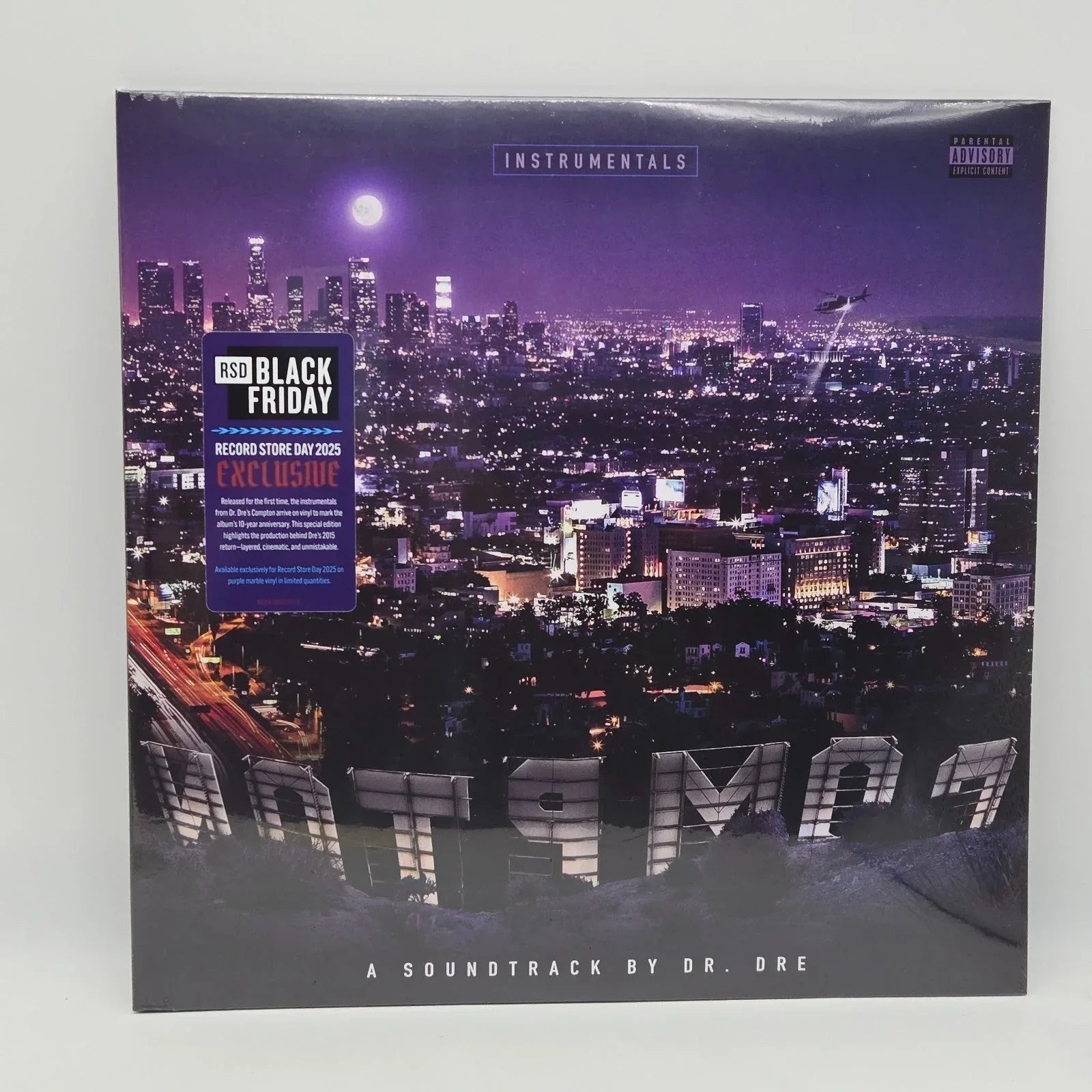 Dr. Dre - Compton (A Soundtrack By Dr. Dre) (Instrumental Edition) (2 LP) (RSD 11.28.25) - Joco Records