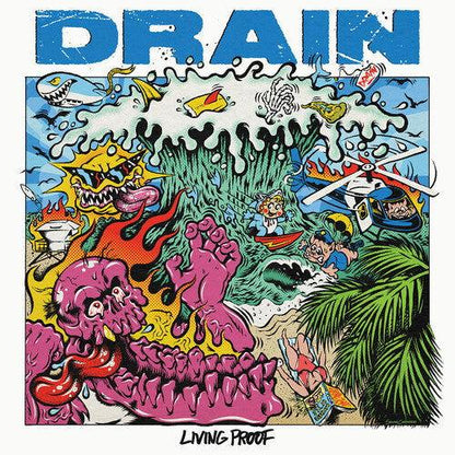 Drain - Living Proof (Indie Exclusive, Purple Vinyl, Gatefold) (LP) - Joco Records
