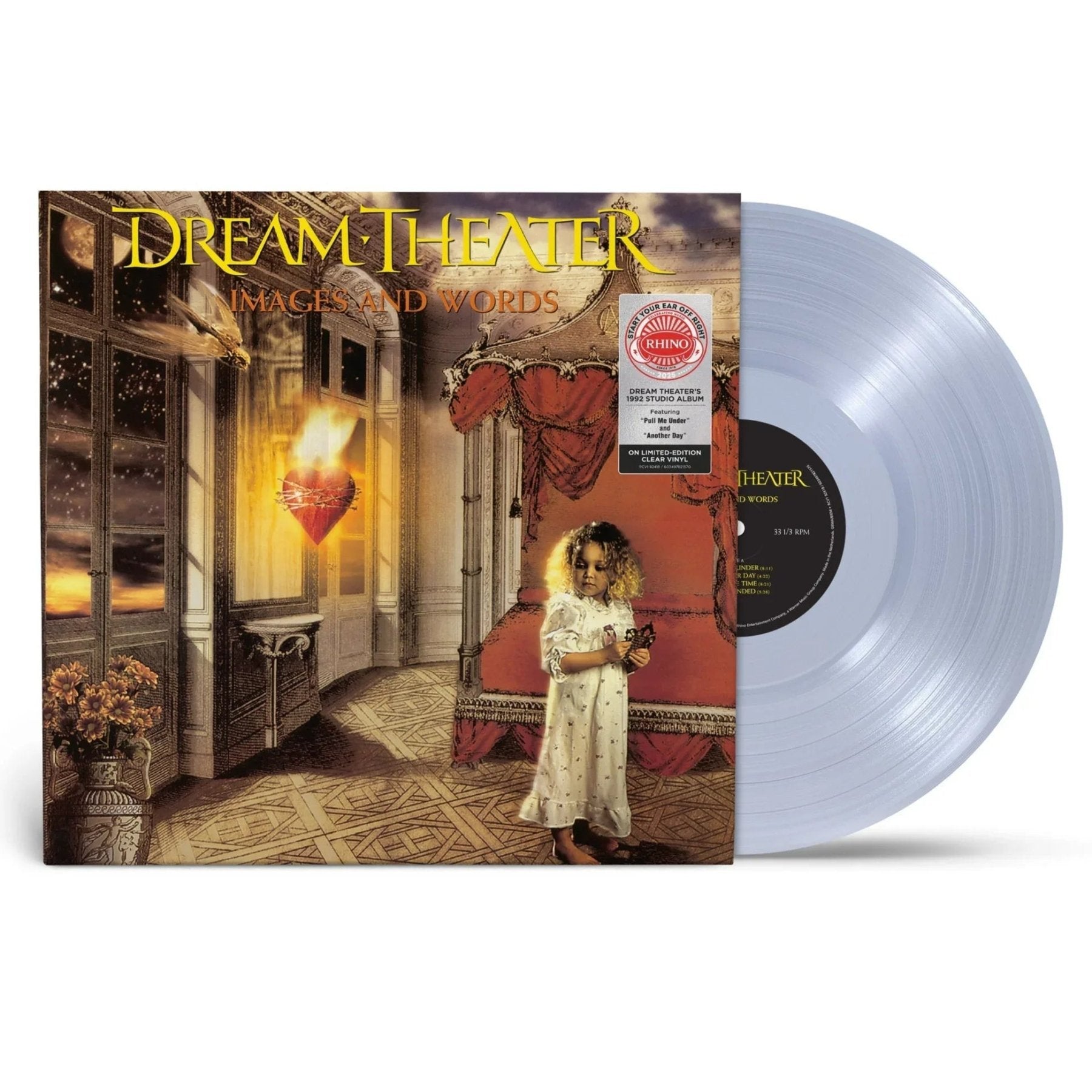 Dream Theater - Images & Words (SYEOR 25, Brick & Mortar Exclusive, Clear Vinyl) (LP) - Joco Records