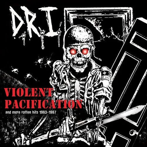 D.R.I. - Violent Pacification & More Rotten Hits 1983-1987 (Red Vinyl, Splatter Vinyl) (LP) - Joco Records