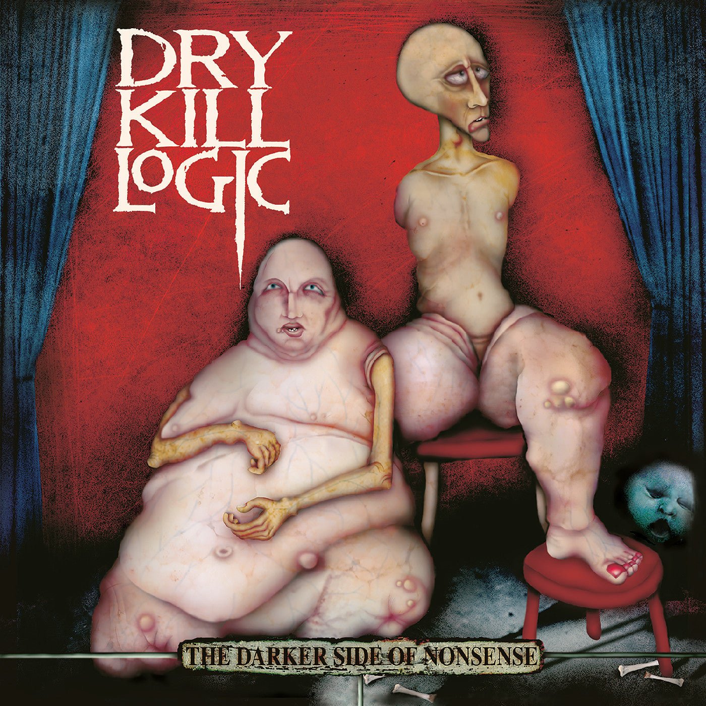 Dry Kill Logic - The Darker Side Of Nonsense - 25th Anniversary Edition (Milky Clear Vinyl) (LP) - Joco Records