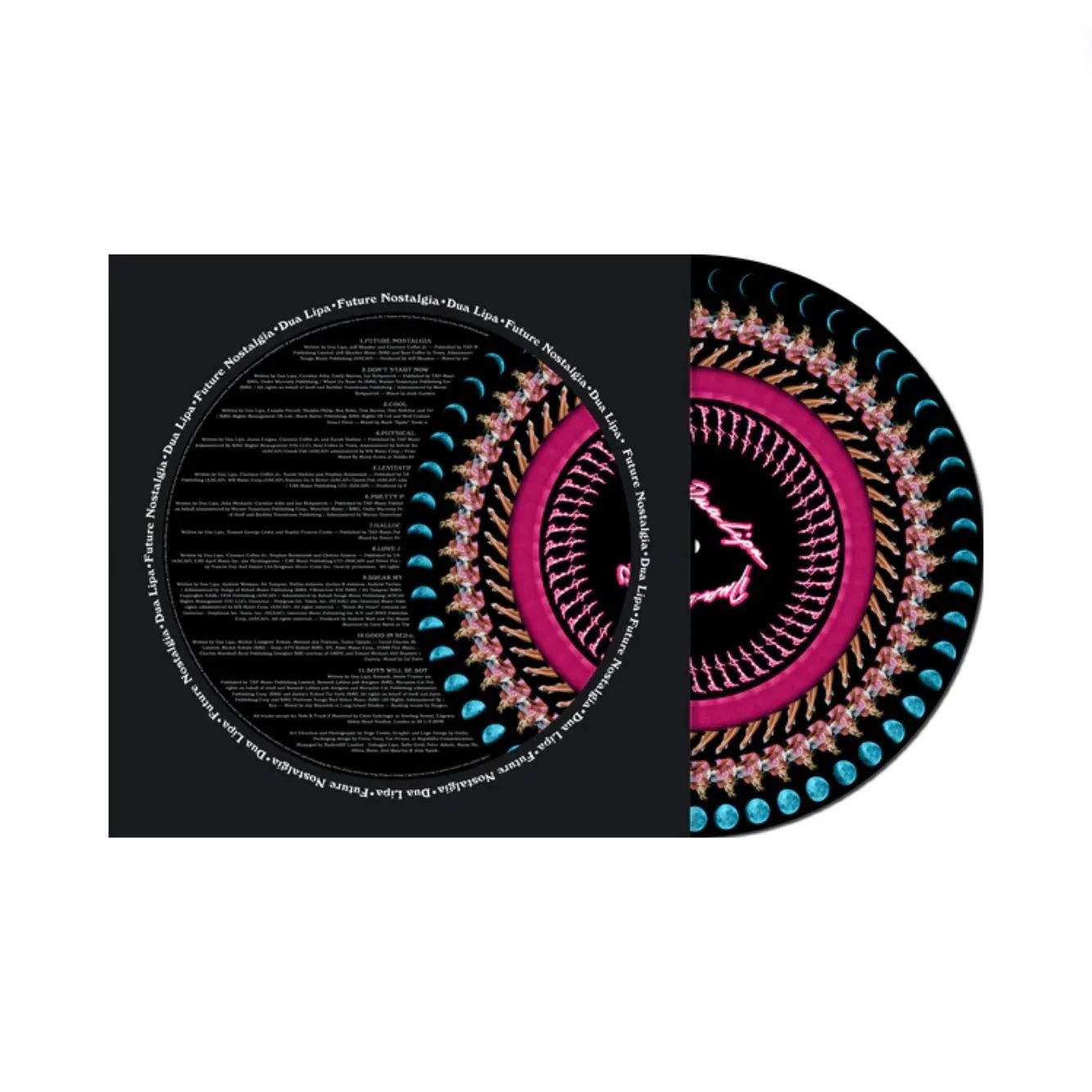 Dua Lipa - Future Nostalgia (Limited Edition Import, Zoetrope Picture Disc Vinyl) (LP) - Joco Records