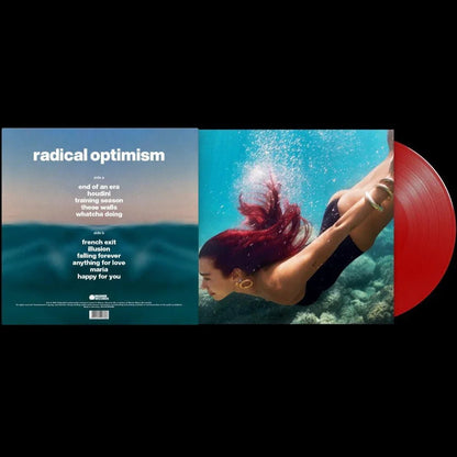 Dua Lipa - Radial Optimism (Indie Exclusive, Recycled Red Vinyl) (LP) - Joco Records
