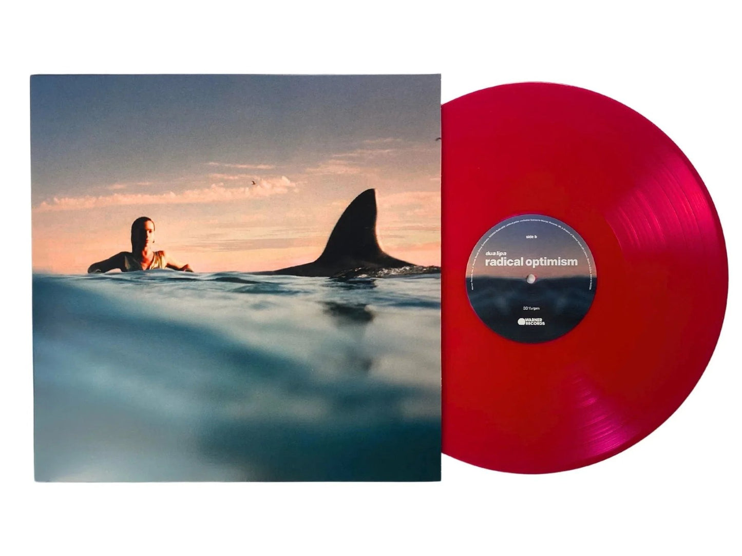 Dua Lipa - Radial Optimism (Indie Exclusive, Recycled Red Vinyl) (LP) - Joco Records
