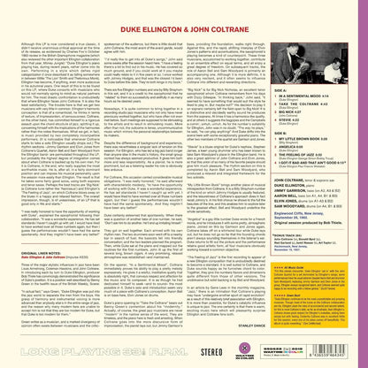 Duke Ellington & John Coltrane (Limited Edition, Purple Vinyl) (LP) - Joco Records