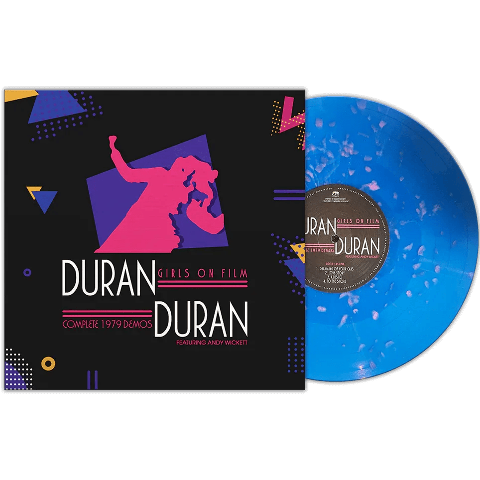 Duran Duran - Girls On Film - Complete 1979 Demos (Blue & Pink Splatter Vinyl) (LP) - Joco Records