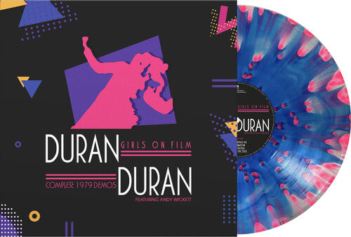 Duran Duran - Girls On Film - Complete 1979 Demos - BLUE W/ PINK DOTS (Vinyl) - Joco Records