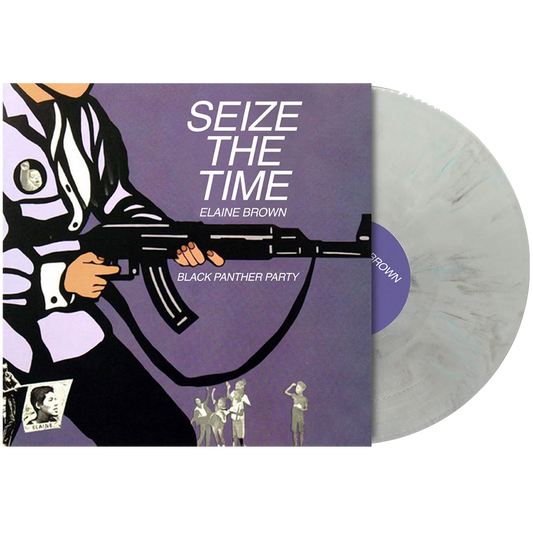 Elaine Brown - Seize The Time - Black Panther Party (White Vinyl) (LP) - Joco Records