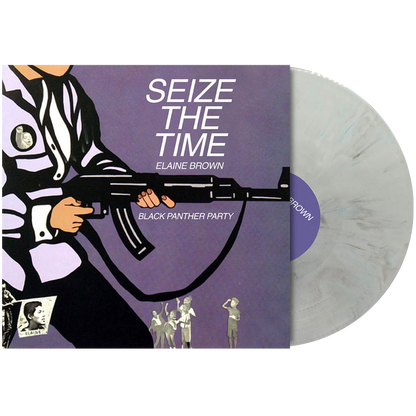 Elaine Brown - Seize The Time - Black Panther Party (White Vinyl) (LP) - Joco Records