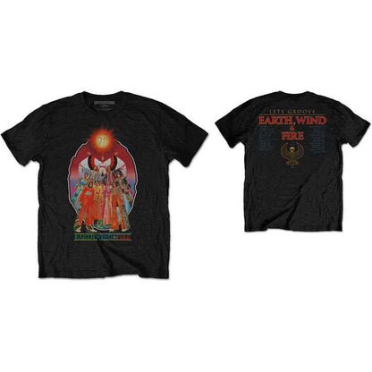 Earth Wind & Fire - Let's Groove Tee (T-Shirt) - Joco Records